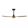 Ivy Neo 132 ΅Black Outdoor Ceiling fan with DC motor and LED light by Sulion