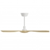 Ivy Neo 132 ΅Black Natural Wood Outdoor Ceiling fan with DC motor and LED light by Sulion