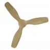 Ivy Neo 132 ΅Black Natural Wood Outdoor Ceiling fan with DC motor and LED light by Sulion