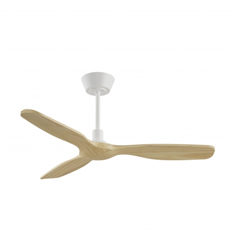 Ivy Neo 132 ΅Black Natural Wood Outdoor Ceiling fan with DC motor and LED light by Sulion