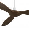 Balcony Neo 142 White Medium Wood Outdoor Ceiling fan with DC motor by Sulion