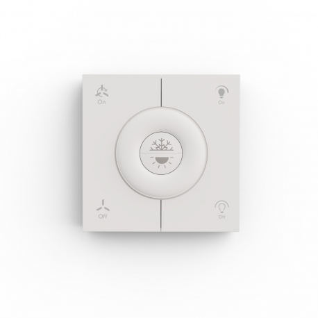 Wall Control for Sulion DC ceiling fans (with light) Battery