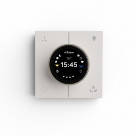 Wall Control with LCD Screen and Sensors for Sulion DC ceiling fans White