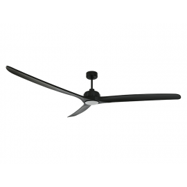 Caelid White Outdoor DC ceiling fan with DC motor and LED light by Beacon