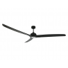 Caelid White Outdoor DC ceiling fan with DC motor and LED light by Beacon