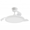 Bombay Estilo 89 White with DC motor, LED light and retractable blades by Sulion