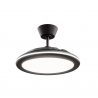 Bombay Estilo 89 Black with DC motor, LED light and retractable blades by Sulion