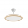 Bombay Estilo 107 White with DC motor, LED light and retractable blades by Sulion
