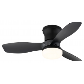 Mini Ceiling Fan with LED light and remote control by Globo