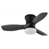 Mini Ceiling Fan with LED light and remote control by Globo