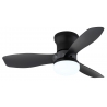 Mini Ceiling Fan with LED light and remote control by Globo