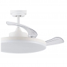 Stroll 106 White with DC motor, LED light and retractrable blades by Beacon