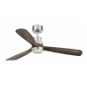 LANTAU 132 cm Matt Nickel Walnut with DC motor and LED light by Faro