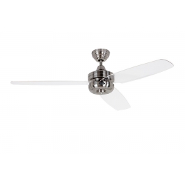Night Flight Chrome with Transparent blades by CasaFan