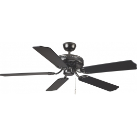 Pearl black ceiling fan from DEKO