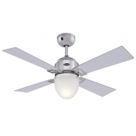 Saxton ceiling fan with light & remote control by Westinghouse