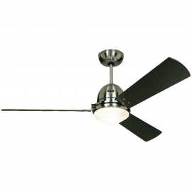 Libeccio Nickel with light and 2 sets of blades by Casafan
