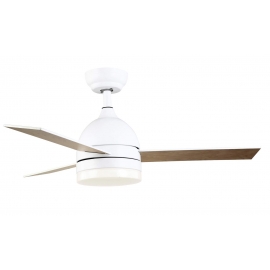 Hanna white with DC motor, LED light & remote control by Sulion