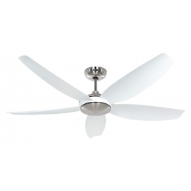 Eco Volare 142 Chrome White with DC motor by Casafan