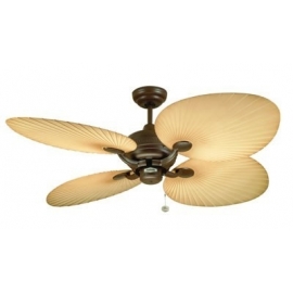 Outdoor ceiling fan Palm chocolate brown by Fantasia
