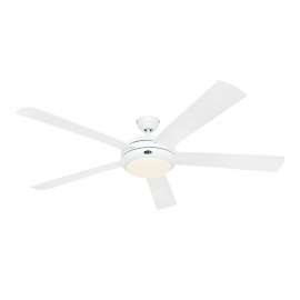 Titanium 162 White with light and remote control by Casafan