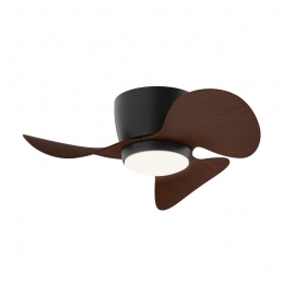 Monty Black Walnut with DC motor and LED light by Sulion