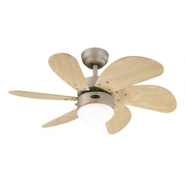 Turbo Swirl Titan ceiling fan with light by Westinghouse