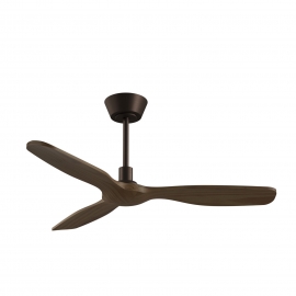 Balcony Neo 107 Brown Dark Wood Outdoor Ceiling fan with DC motor  by Sulion
