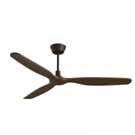 Balcony Neo 142 Brown Dark Wood Outdoor Ceiling fan with DC motor by Sulion