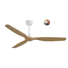 Balcony Neo 142 White Medium Wood Outdoor Ceiling fan with DC motor by Sulion